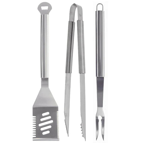 Mr. BBQ Stainless Steel 3 Piece Tool Set