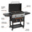 Blackstone 28" Griddle with Air Fryer and Hood
