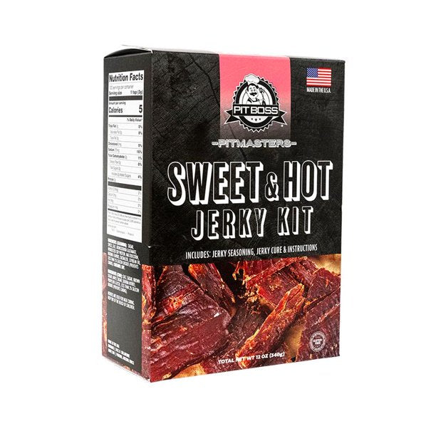 Pit Boss Jerky Kit Sweet And Hot Keystone Bbq Supply