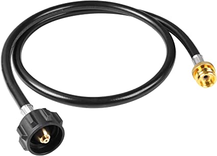 4FT Propane Hose Adapter 1lb to 20lb