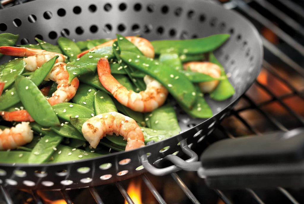 Cast Iron Shrimp Grill Pan - Outset