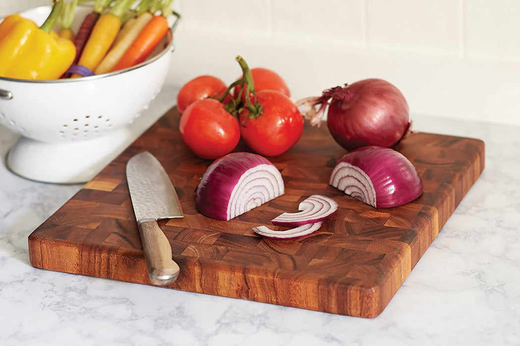 Ironwood Gourmet Square Charleston End Grain Chef's Board