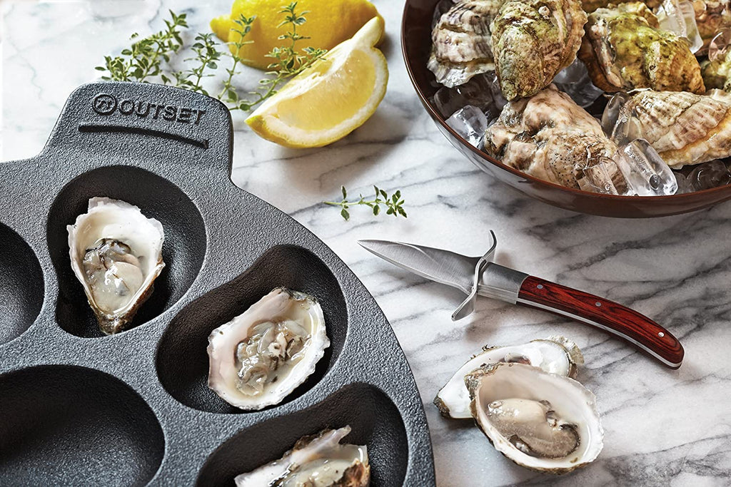 Fox Run Cast Iron Oyster Grill Pan