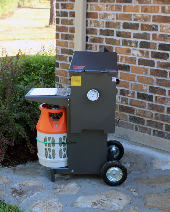 Cajun Fryer FF2S-ST 6 Gallon Propane Gas Deep Fryer With Stand And 2 Baskets