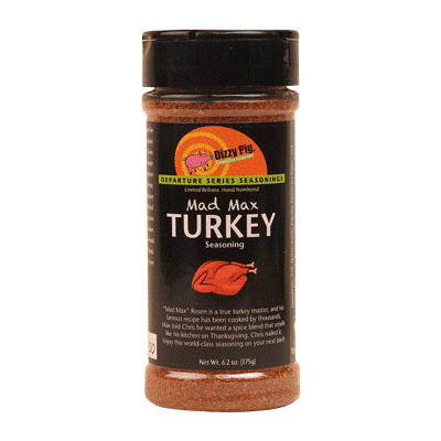 Dizzy Pig Mad Max Turkey Seasoning