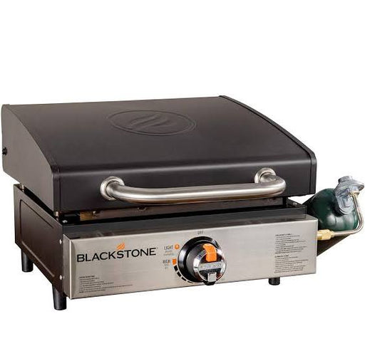 17” Blackstone Tabletop Stainless Steel Griddle With Hood