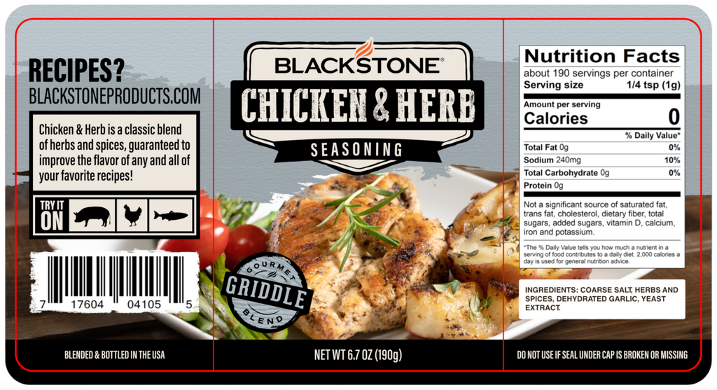 Blackstone Chicken and Herb Seasoning - Keystone BBQ Supply