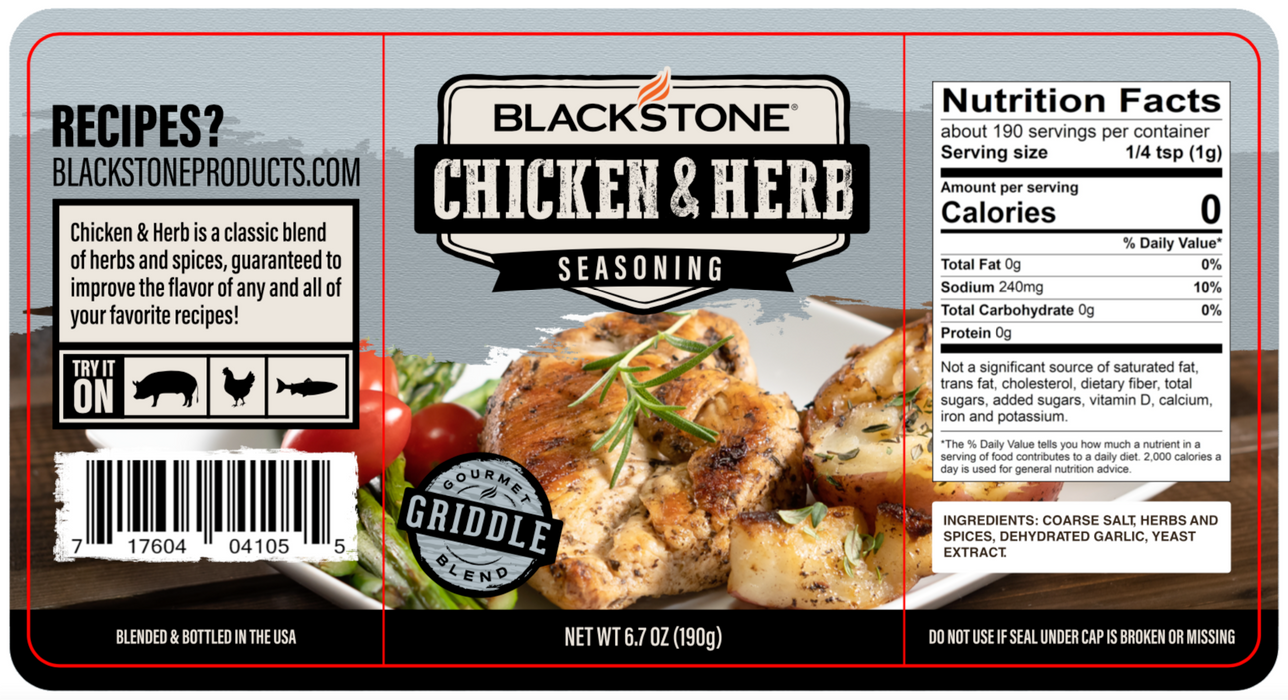 Blackstone Chicken and Herb Seasoning