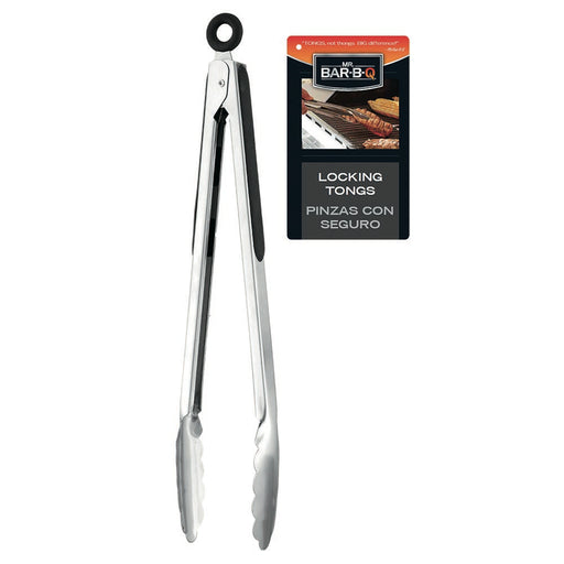 Mr. BBQ Stainless Locking Tongs