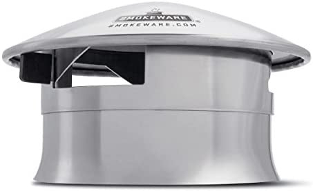 Stainless Steel Vented Chimney Cap for Kamado Joe