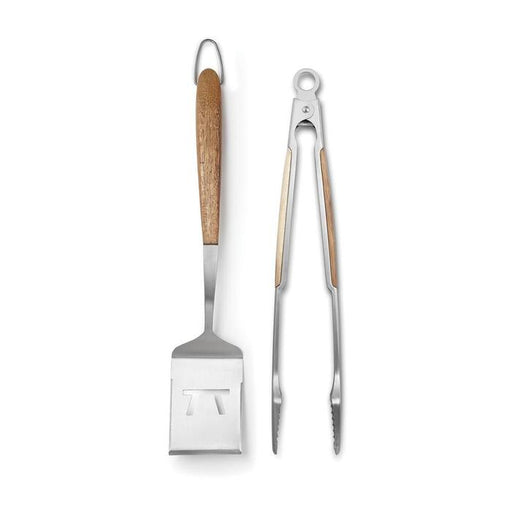 Outset Jackson Acacia Spatula and Tong Set