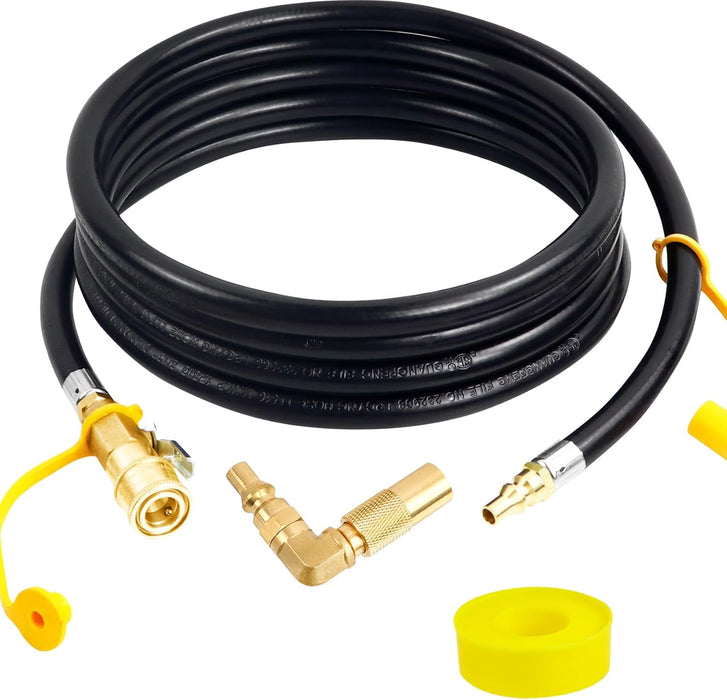 RV Quick Connect 12' Propane Hose for Blackstone