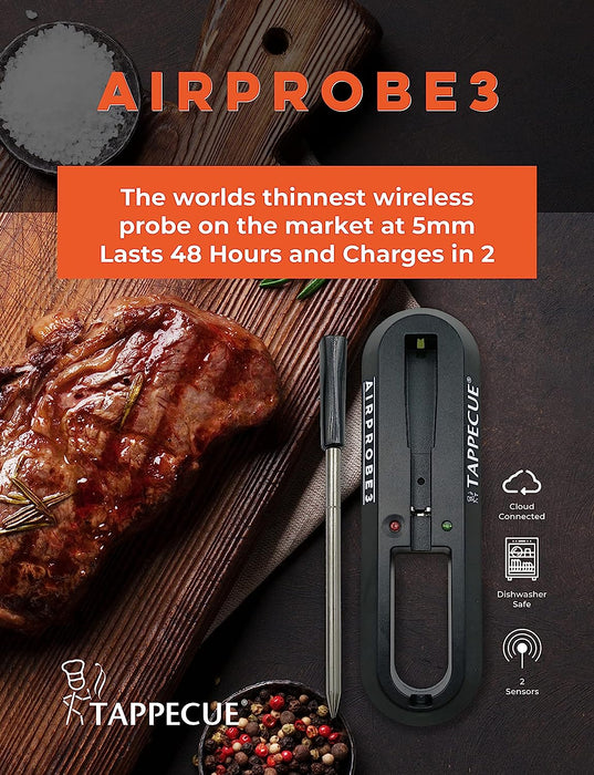 Tappecue Airprobe 3 Wireless Meat Thermometer