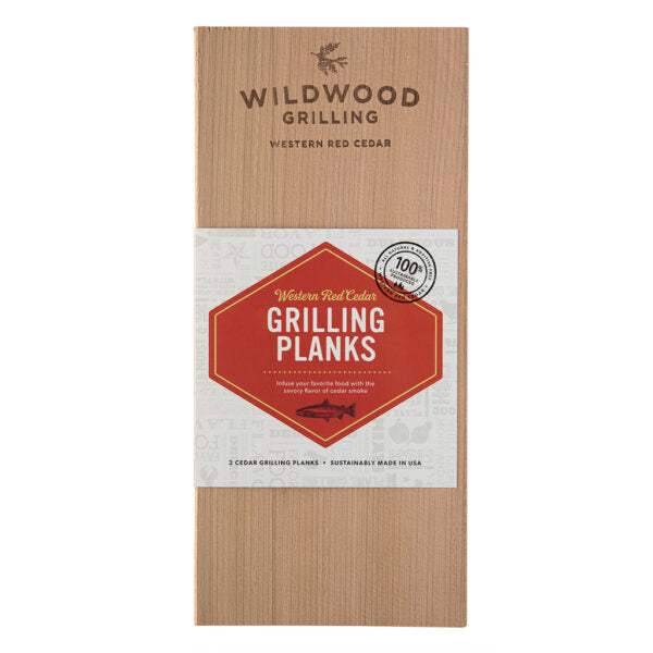 Western Red Cedar Grilling Planks (2 Pack)