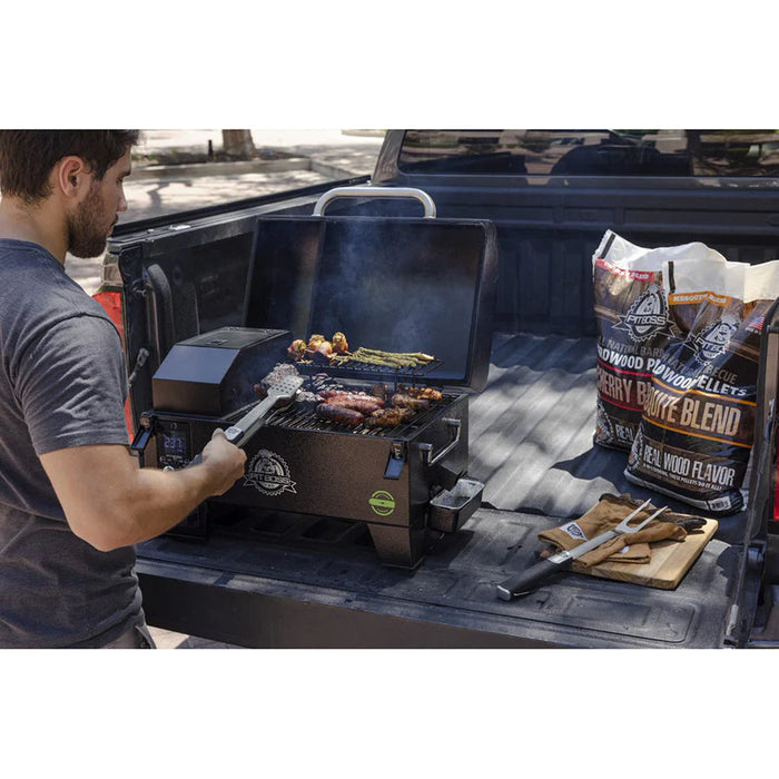 Pit Boss PB150PPB Portable Battery Powered Wood Pellet Grill