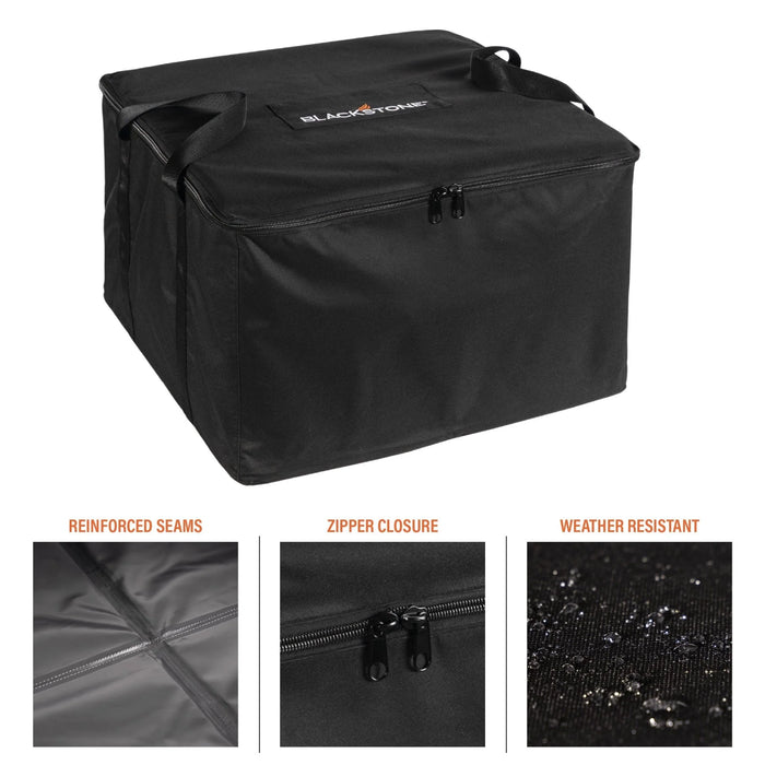 Blackstone 22" Tabletop Griddle with Lid, Bulk Tank Adapter and Carry Bag