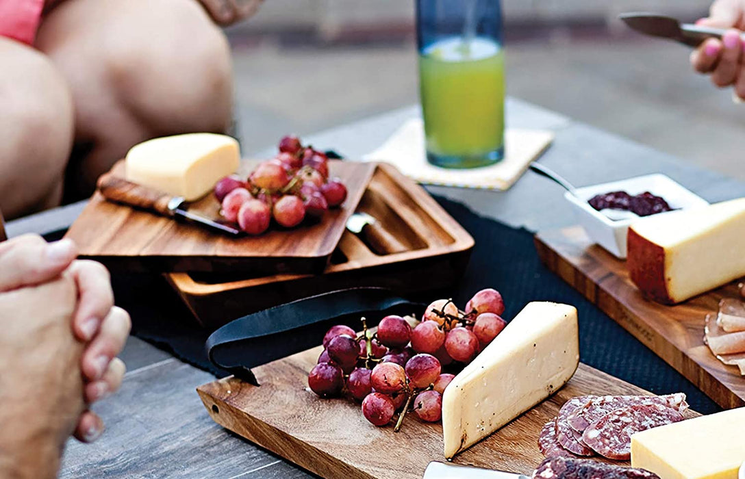 Ironwood Gourmet Cheese Board and Knife Set