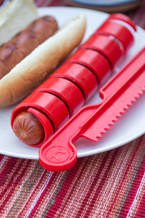 Charcoal Companion Spiral Hot Dog Cutter