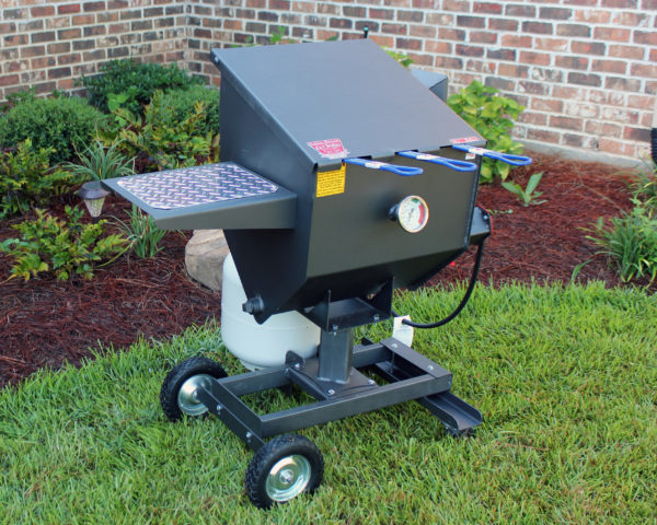 Cajun Fryer 8.5 Gallon Propane Gas Deep Fryer With Stand And 3 Baskets